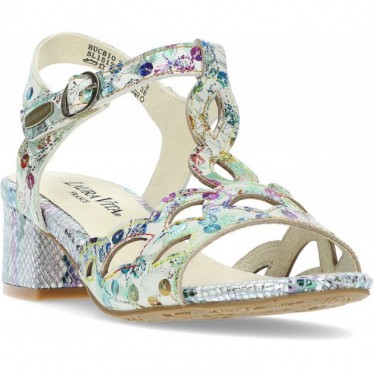 CHAUSSURES À TALONS LAURA VITA HUCBIO FLORAL_BLANCO