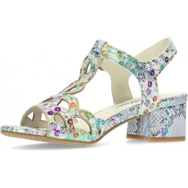 CHAUSSURES À TALONS LAURA VITA HUCBIO FLORAL_BLANCO