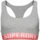 TOP SUPERDRY W3110356A LOGO BRACELET COURT GREY