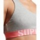 TOP SUPERDRY W3110356A LOGO BRACELET COURT GREY