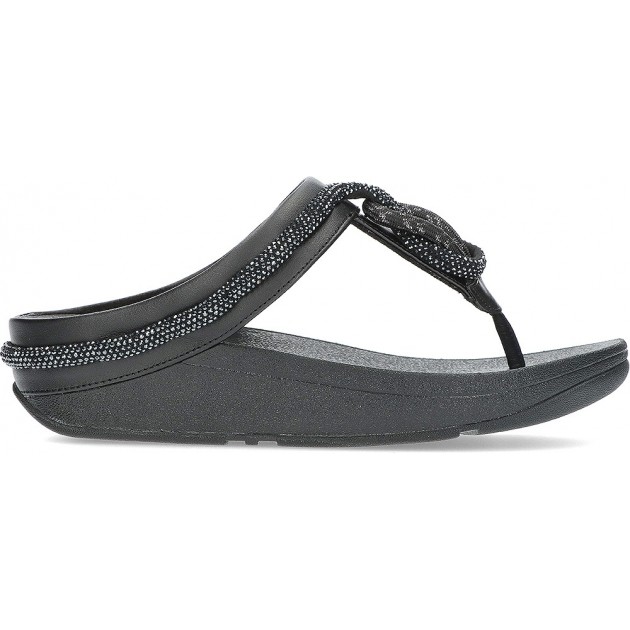 SANDALES FITFLOP FINE FQ3 BLACK SANDALES FITFLOP FINE FQ3 BLACK