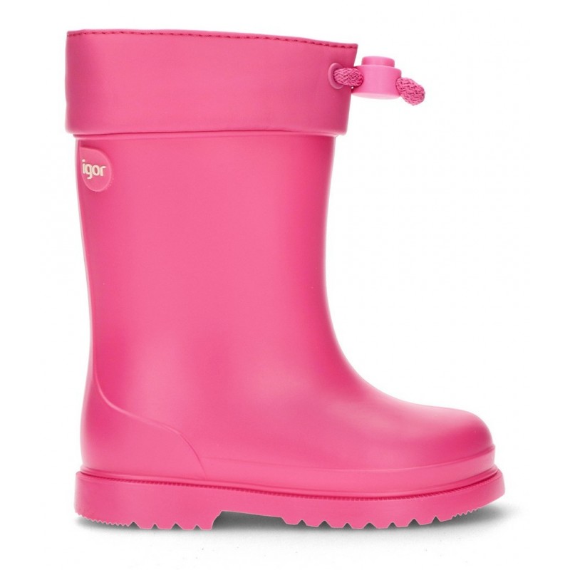 BOTTES D'EAU FILLE IGOR CHUFO FUCSIA