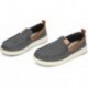 MOCASSINS EN LAINE MOC WALLY GRIP DUDE CHARCOAL