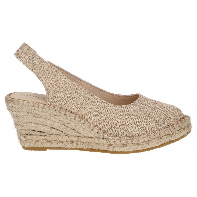 RAMONCINAS ESPADRILLES VIBORA 5 CORDES BEIGE