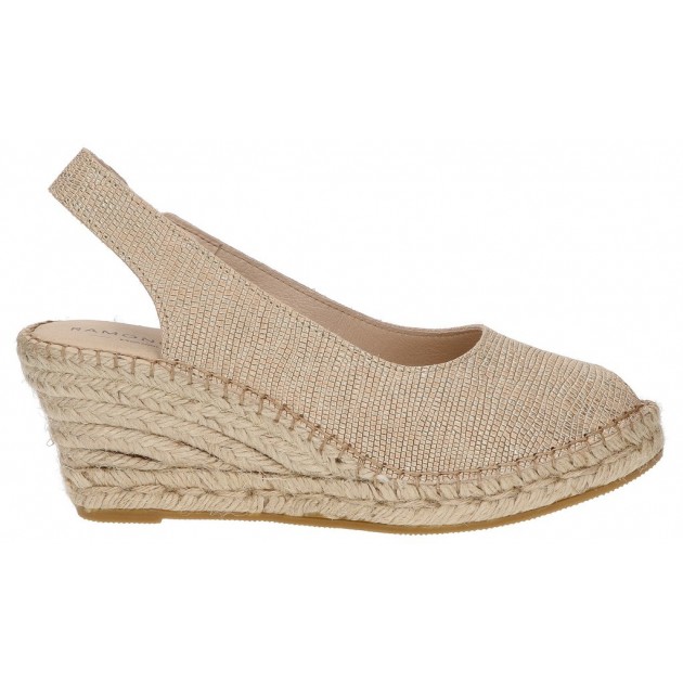 RAMONCINAS ESPADRILLES VIBORA 5 CORDES BEIGE