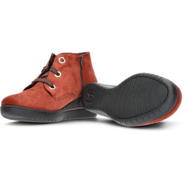 BOTTINES MEPHISTO MOBILS PERYNE RUST