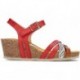 SANDALE FLUCHOS PALMA D8551 TEXAS ROJO