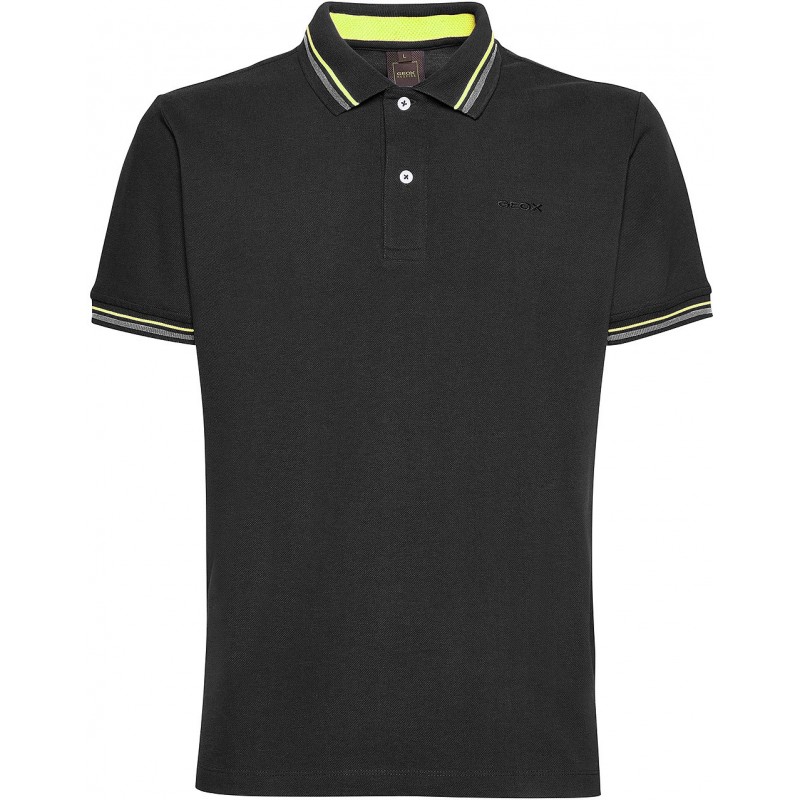 T-SHIRTS ET POLO GEOX VÊTEMENTS M3511A BLACK