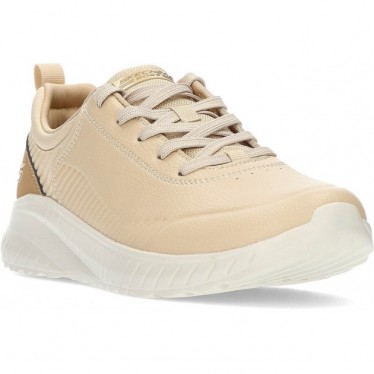 SKECHERS BASKETS SPORT BOBS 117235 NATURAL