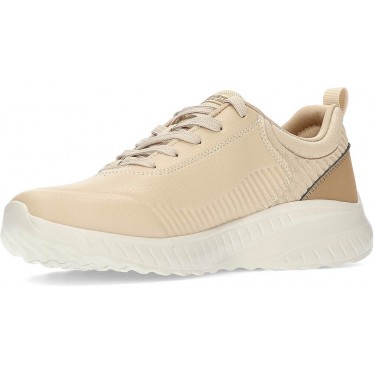 SKECHERS BASKETS SPORT BOBS 117235 NATURAL