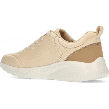 SKECHERS BASKETS SPORT BOBS 117235 NATURAL