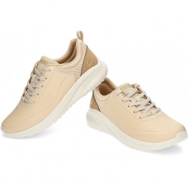 SKECHERS BASKETS SPORT BOBS 117235 NATURAL