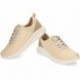 SKECHERS BASKETS SPORT BOBS 117235 NATURAL