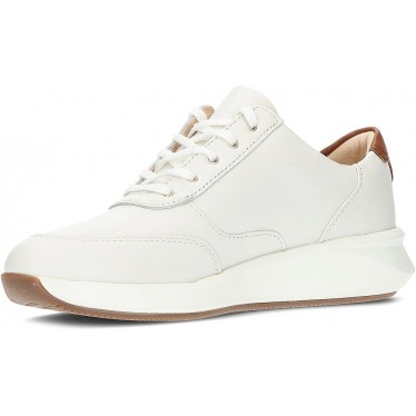 CLARKS UN RIO ZIP SNEAKERS WHITE