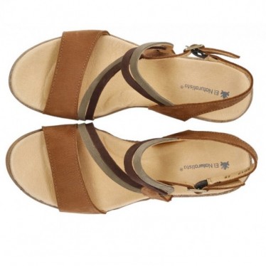 SANDALES EL NATURALISTA FEUILLES 5019 BROWN