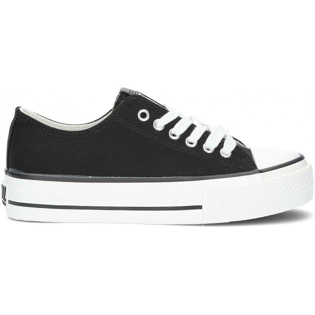 BASKETS EN TOILE DE BASE BYW 52715 NEGRO BASKETS EN TOILE DE BASE BYW 52715 NEGRO
