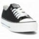 BASKETS EN TOILE DE BASE BYW 52715 NEGRO