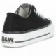 BASKETS EN TOILE DE BASE BYW 52715 NEGRO