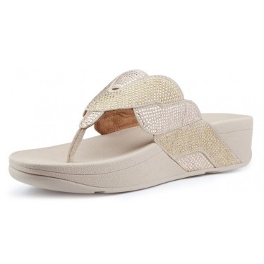 FITFLOP PAISLEY ROPE TOE STRONG Sandales PLATINO