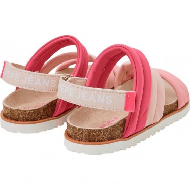 SANDALE PEPE JEANS BERLIN CLOUD G PGS90196 PINK