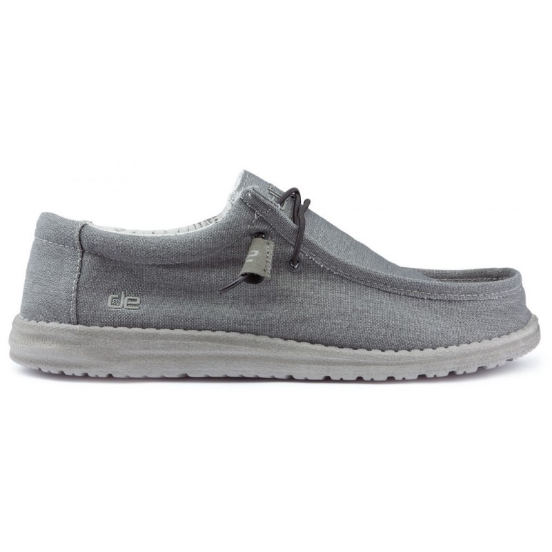CHAUSSURES DUDE WALLY STRETCH M 11038 GRAY