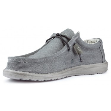 CHAUSSURES DUDE WALLY STRETCH M 11038 GRAY