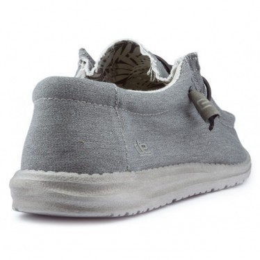 CHAUSSURES DUDE WALLY STRETCH M 11038 GRAY