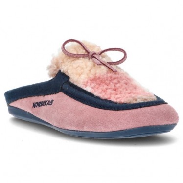 PANTUFLAS EN PELUCHE NORDIKAS CANADA 1795 MALVA