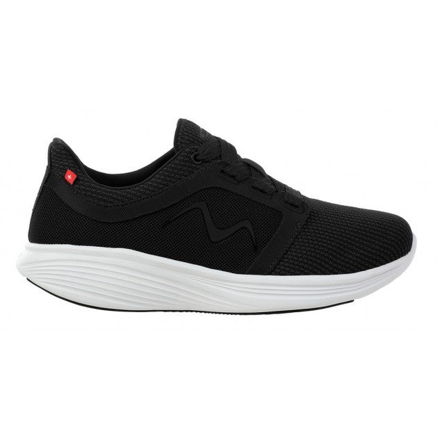 SNEAKERS À LACETS MBT YOSHI POUR FEMMES BLACK_BLACK