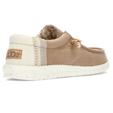 CHAUSSURES EN LIN DUDE WALLY NATURAL