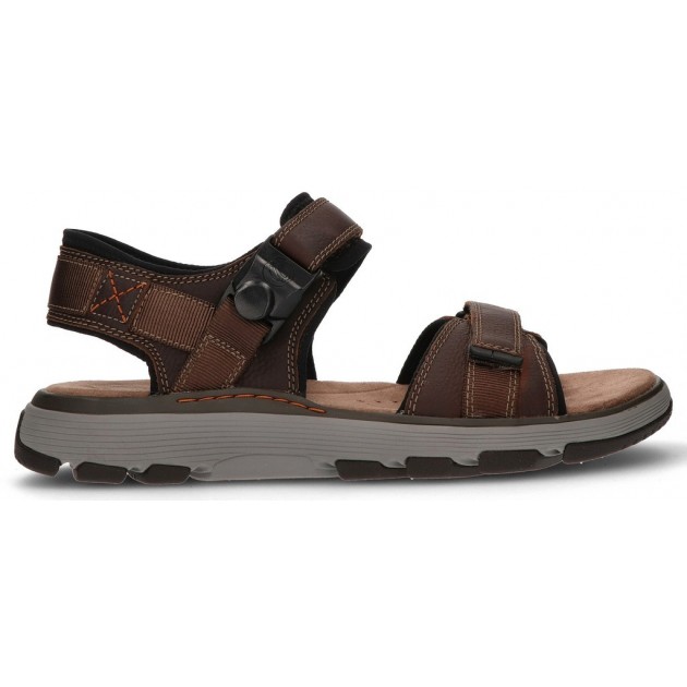 CLARKS SANDALES UN TREK PARTIE 26131 BROWN CLARKS SANDALES UN TREK PARTIE 26131 BROWN