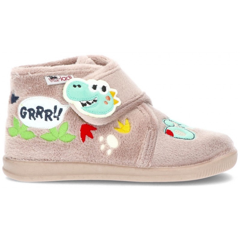 CHAUSSONS DE MAISON VULLADI POUR ENFANTS ALASKA 8120 PARDO