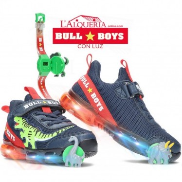 BULL GARÇONS T-REX SPORTS AVEC LUMIÈRE DNAL-2130 AZUL