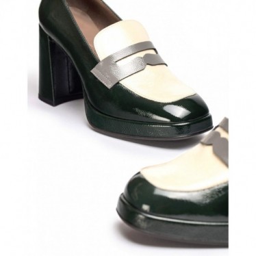 MOCASSIN À TALONS WONDERS H-5925 CREAM