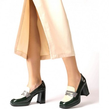 MOCASSIN À TALONS WONDERS H-5925 CREAM