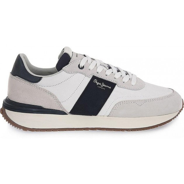 DEPORTIVA PEPE JEANS BUSTER BANDE PMS60006 WHITE DEPORTIVA PEPE JEANS BUSTER BANDE PMS60006 WHITE