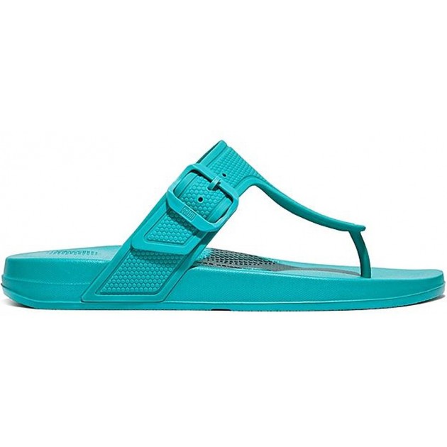 SANDALES À BOUCLE RÉGLABLE FITFLOP GB3 IQUSHION TAHITI_BLUE SANDALES À BOUCLE RÉGLABLE FITFLOP GB3 IQUSHION TAHITI_BLUE