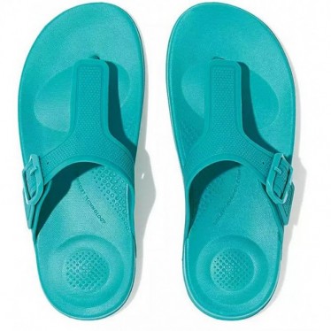 SANDALES À BOUCLE RÉGLABLE FITFLOP GB3 IQUSHION TAHITI_BLUE