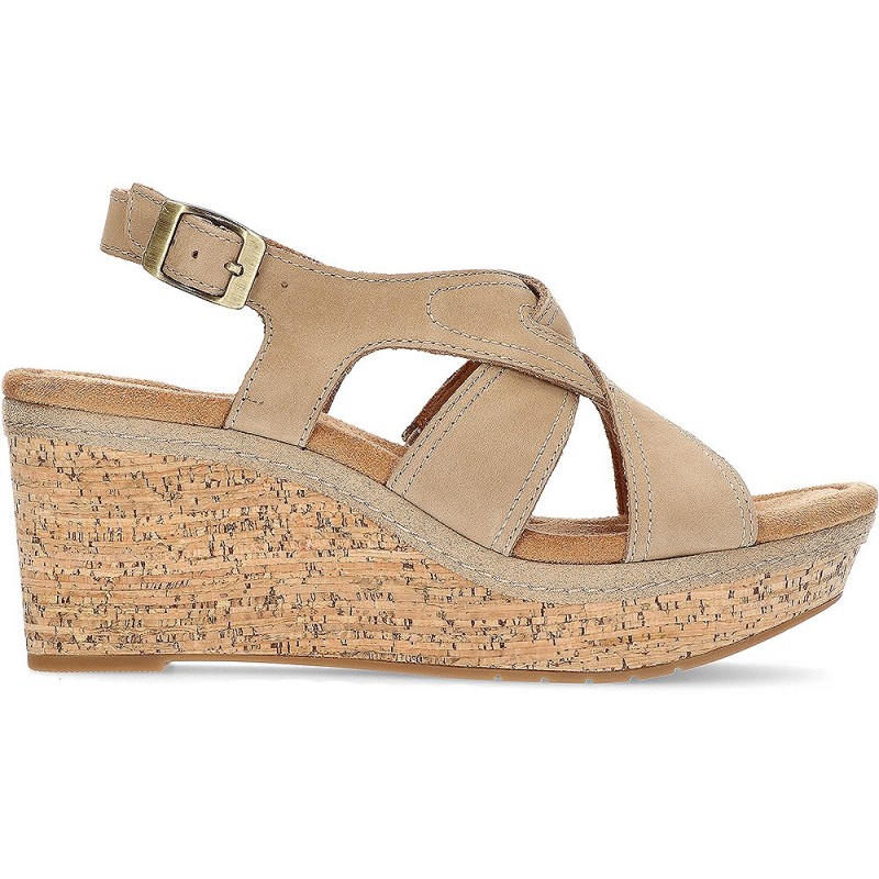 SANDALES CLARKS ELLERIRAE NOUGAT