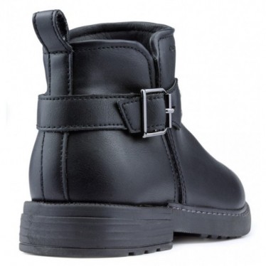 Bottes GEOX J ECLAIR GD SYNT LEA BLACK