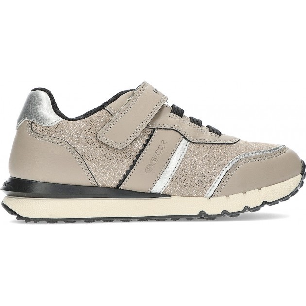 BASKETS GEOX J26GZB ROCK_SILVER BASKETS GEOX J26GZB ROCK_SILVER