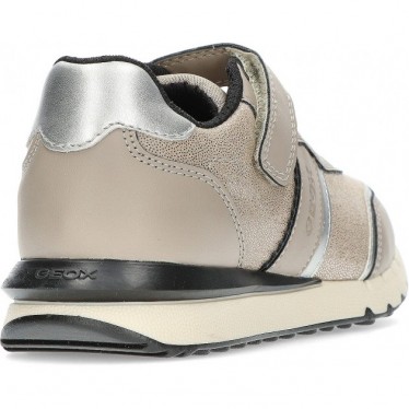 BASKETS GEOX J26GZB ROCK_SILVER