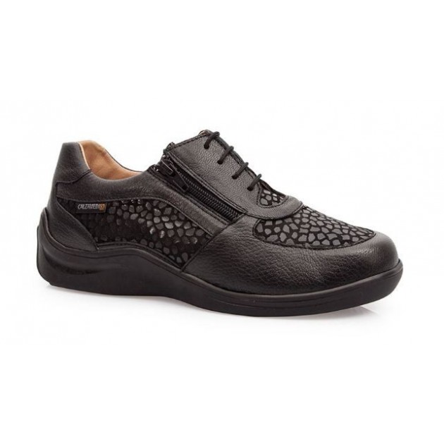 CHAUSSURES CALZAMEDI DIABETIC CASUAL 0751 NEGRO