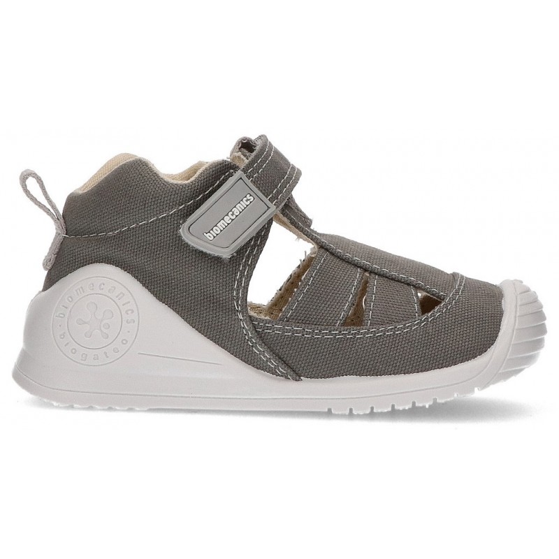 Sandales BIOMECANICS CANVAS BABY AZAI GRIS