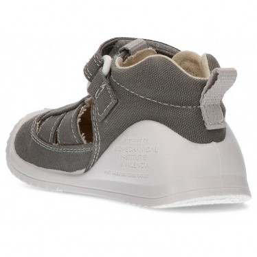 Sandales BIOMECANICS CANVAS BABY AZAI GRIS