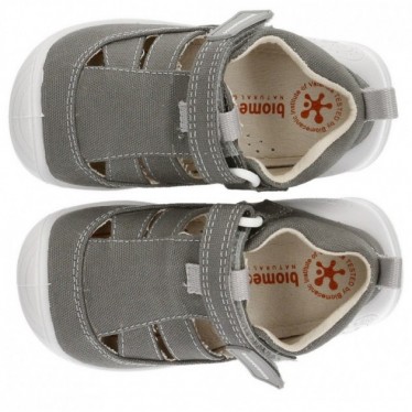 Sandales BIOMECANICS CANVAS BABY AZAI GRIS