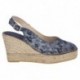 CHOCOLAT POINTE ESPADRILLES STONY TESHUB AZUL