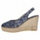 CHOCOLAT POINTE ESPADRILLES STONY TESHUB AZUL