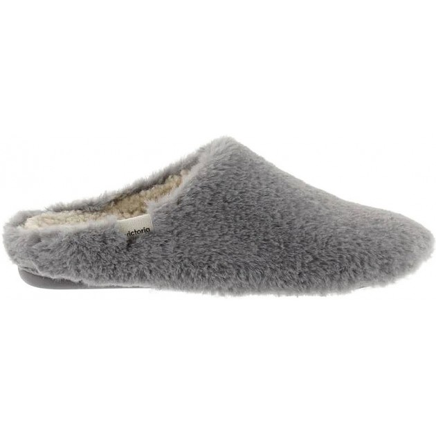 PANTOUFLES VICTORIA 1081101 CHEVEUX DOUX GRIS PANTOUFLES VICTORIA 1081101 CHEVEUX DOUX GRIS