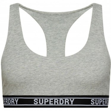 TOP SUPERDRY W3110357A CROIX MULTILOGO GREY